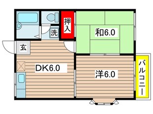 グランデュール星久喜Ｃの物件間取画像